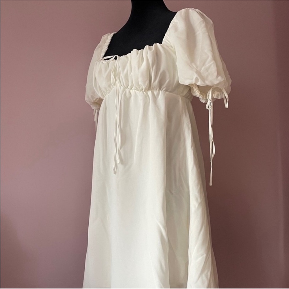 House of CB Princess Ivory Mini Dress - Size M - Picture 8 of 11